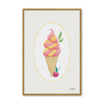 [Color:Polished Gold], Picture of art in a Polished Gold frame