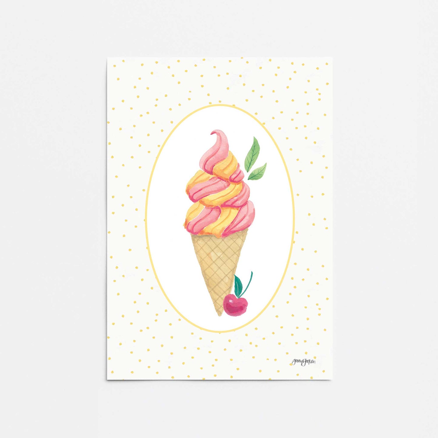 [Color:Rolled Print], Picture of close up of art