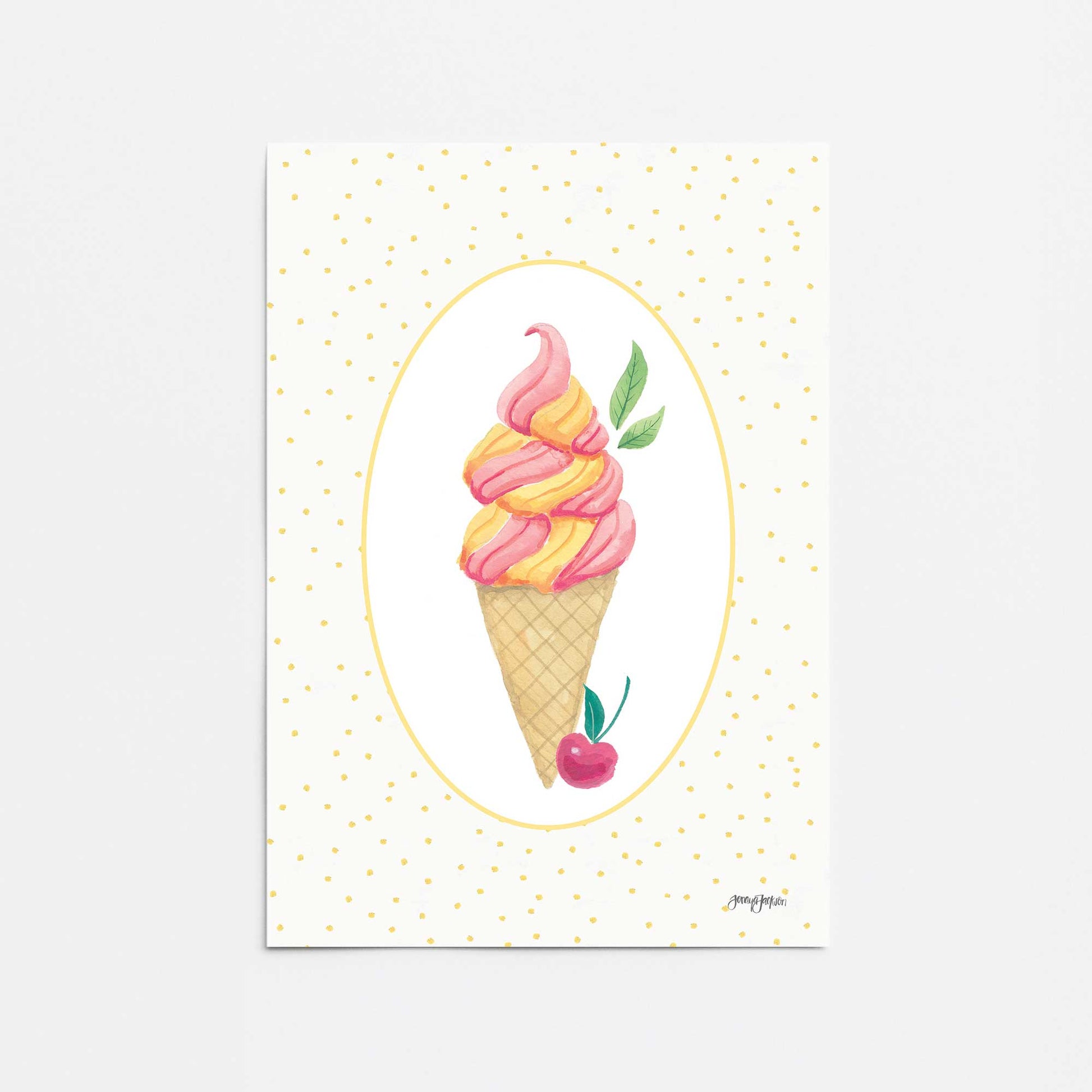 [Color:Rolled Print], Picture of close up of art