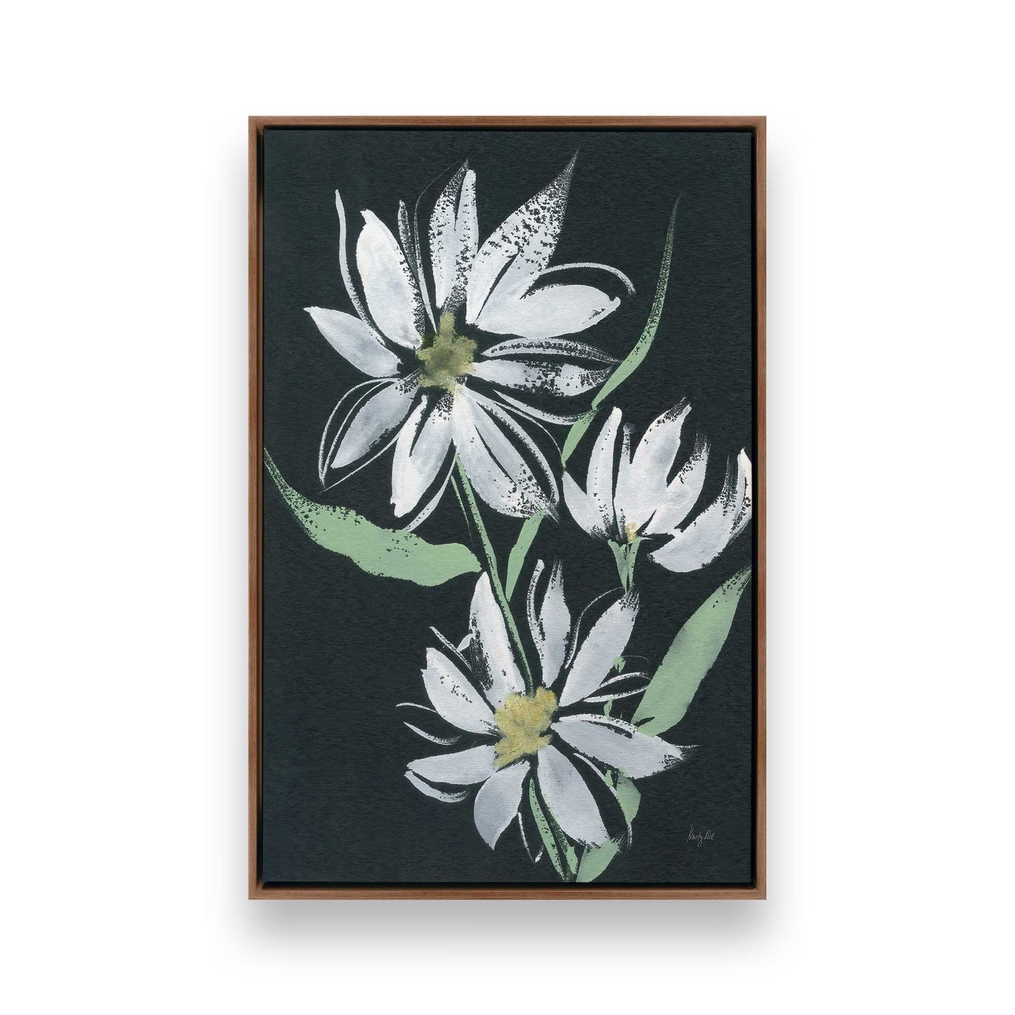 [Color:Walnut], Picture of art in a Walnut frame