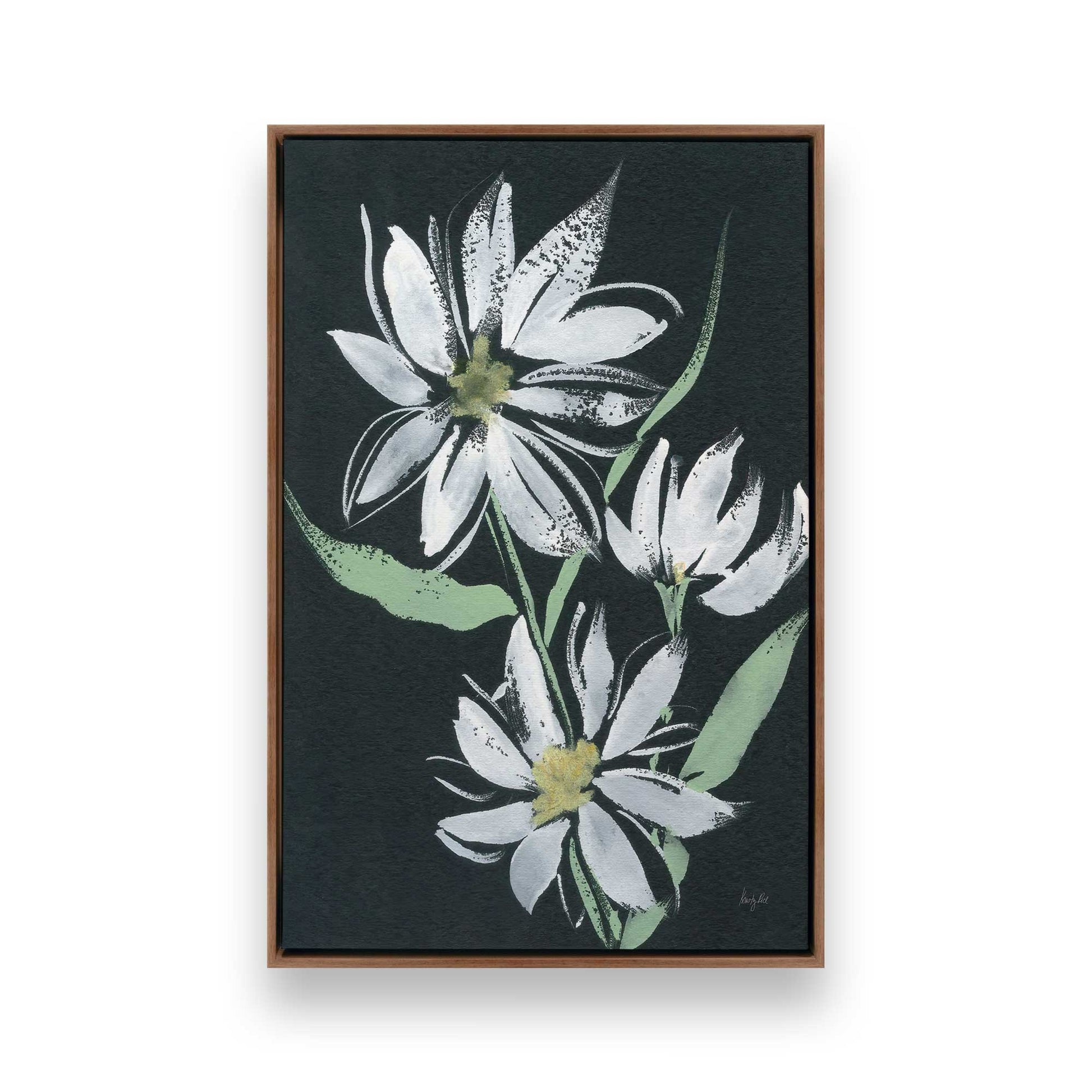 [Color:Walnut], Picture of art in a Walnut frame