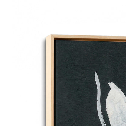 [Color:American Maple], Picture of art in a American Maple frame at an angle