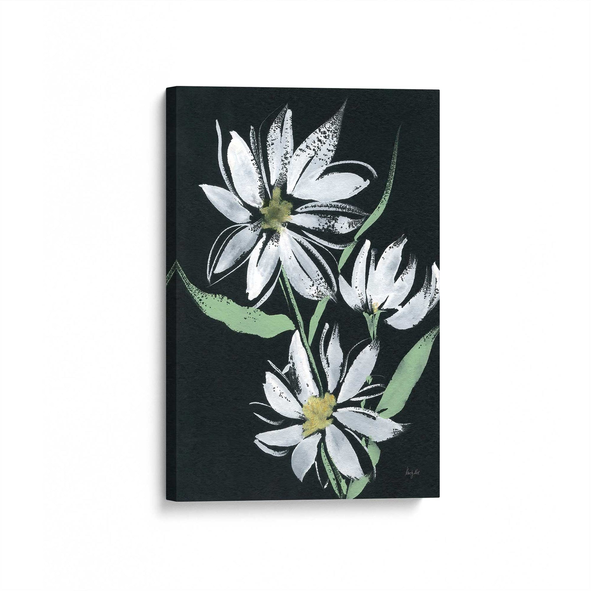 [Color:Stretched Canvas], Picture of art at an angle