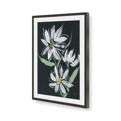 [Color:Satin Black], Picture of art in a Satin Black frame of the corner