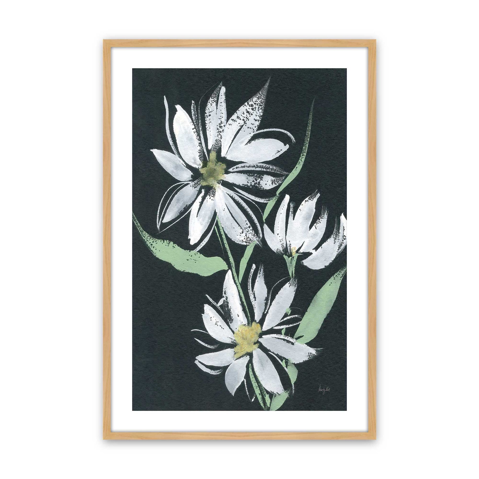 [Color:American Maple], Picture of art in a American Maple frame