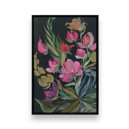 [Color:Satin Black], Picture of art in a Satin Black frame