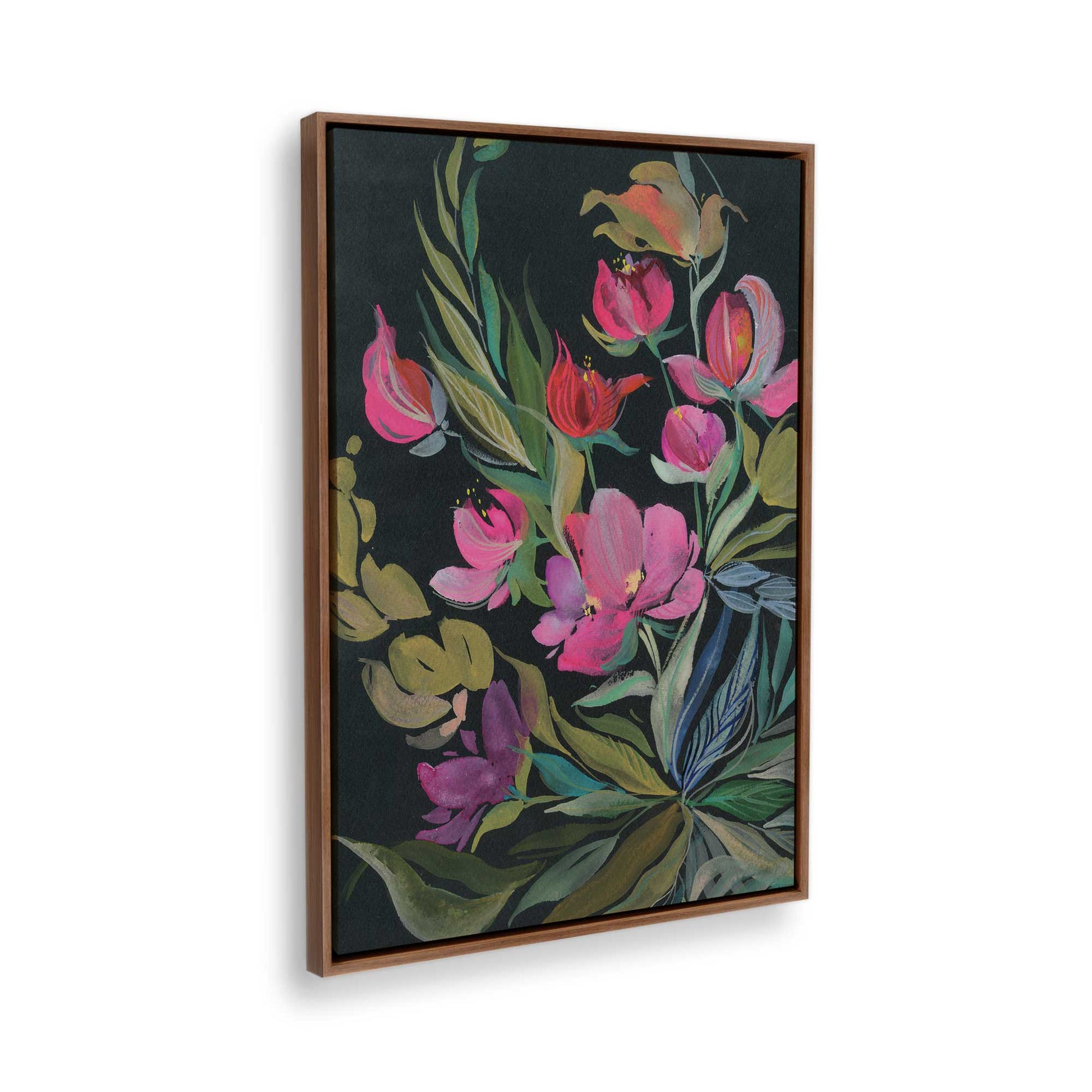 [Color:Walnut], Picture of the corner of the art