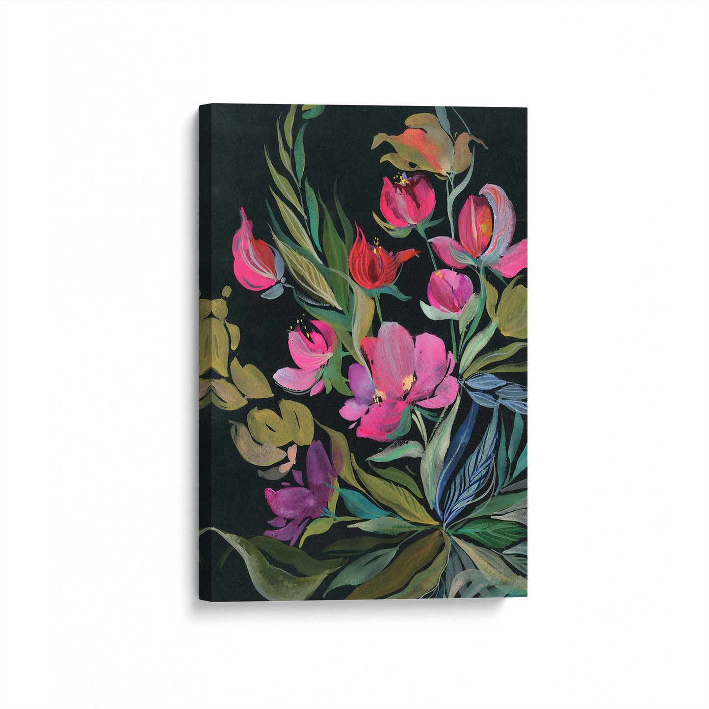 [Color:Stretched Canvas], Picture of art at an angle