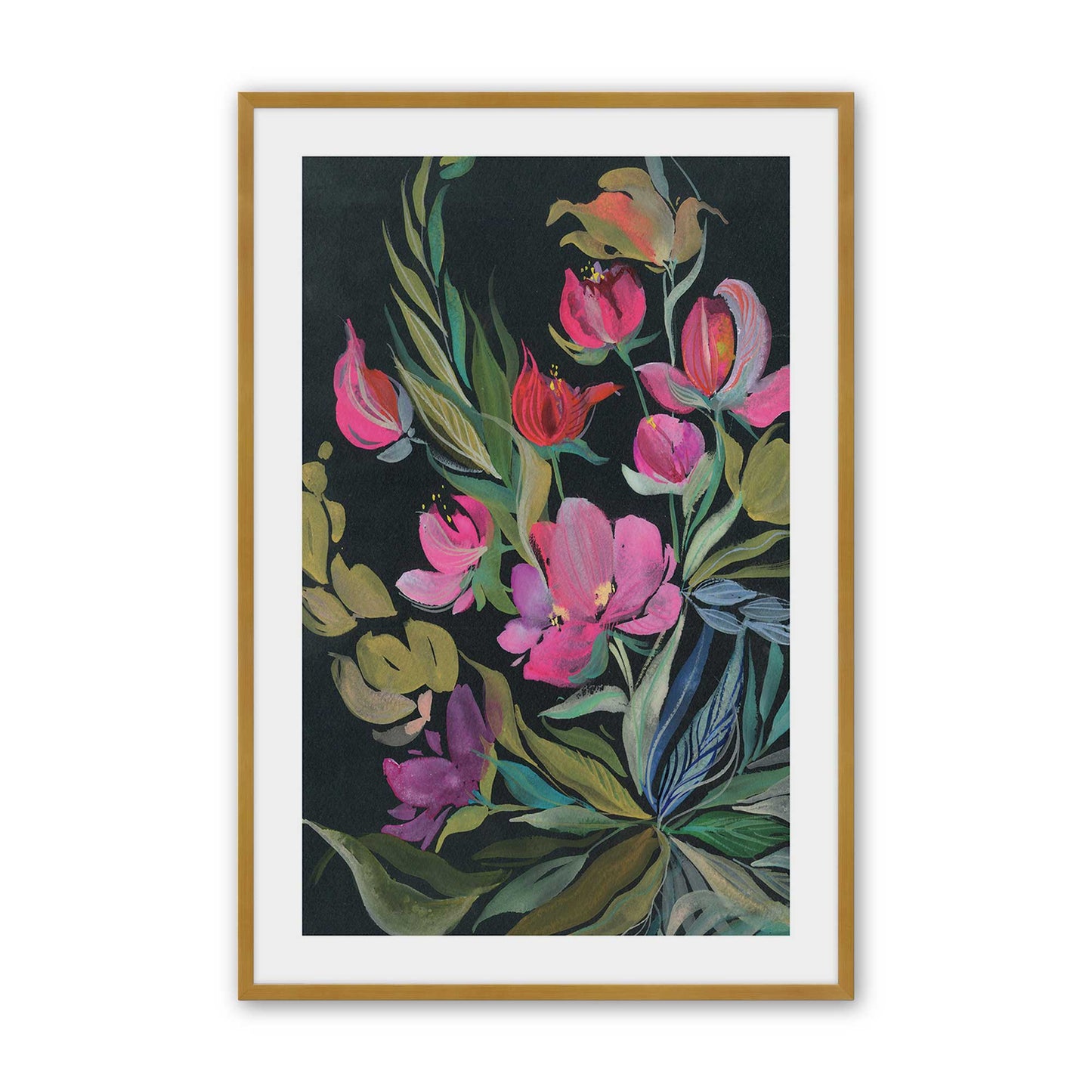 [Color:Polished Gold], Picture of art in a Polished Gold frame