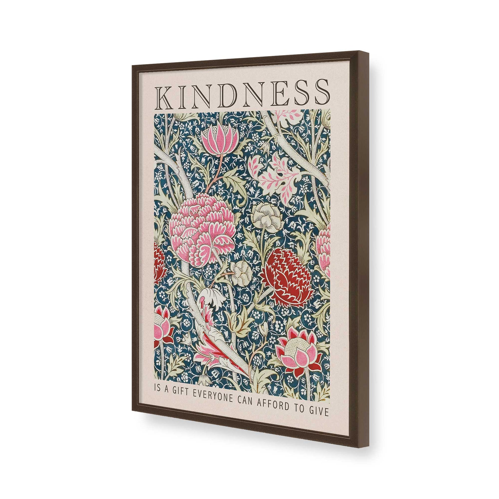 [Color:Belvinder Brown], Picture of art in a Belvinder Brown frame of the corner