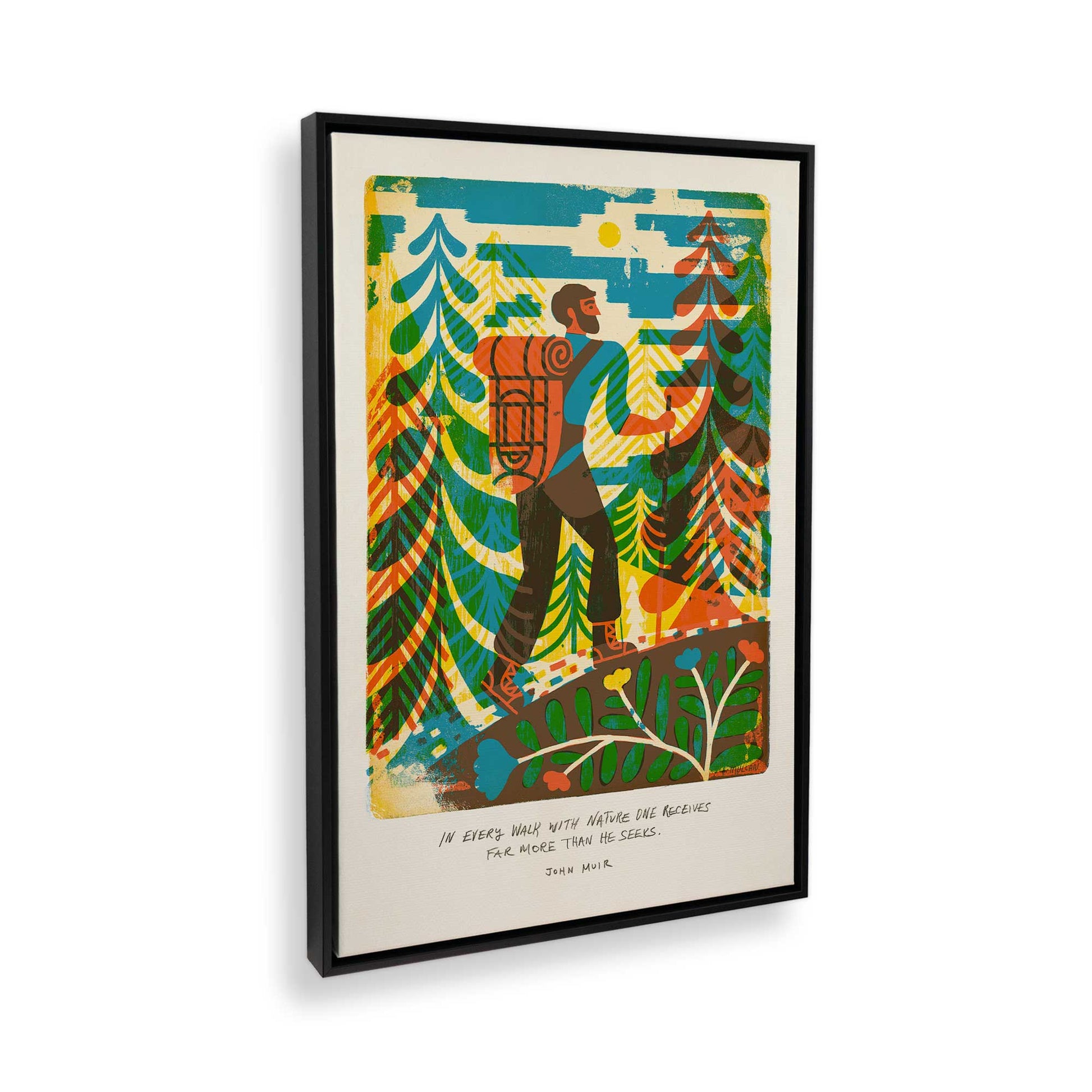 [Color:Satin Black], Picture of the corner of the art