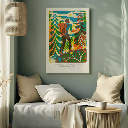 Picture of art in a room