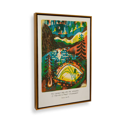[Color:Polished Gold], Picture of the corner of the art