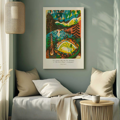 Picture of art in a room