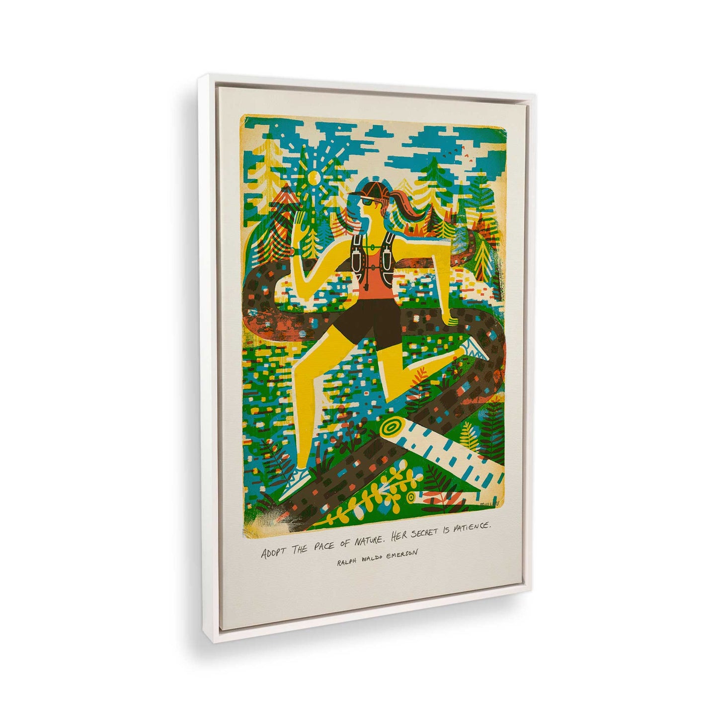 [Color:Opaque White], Picture of the corner of the art