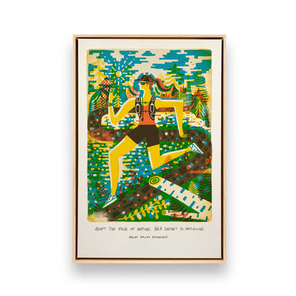 Take the Long Way, Set of 4 Canvas Prints