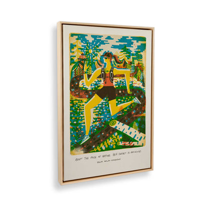 [Color:American Maple], Picture of the corner of the art