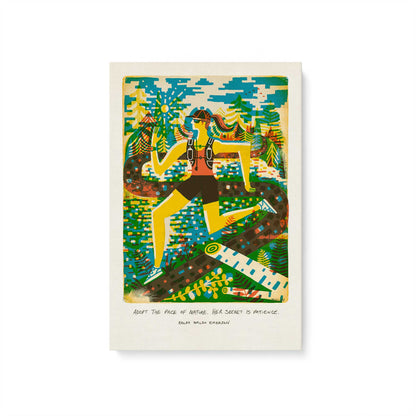 Take the Long Way, Set of 4 Canvas Prints