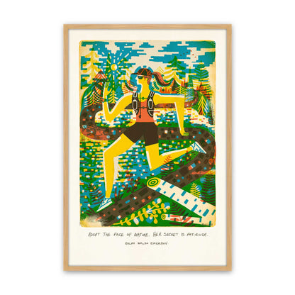 Take the Long Way Set of 4 Art Prints