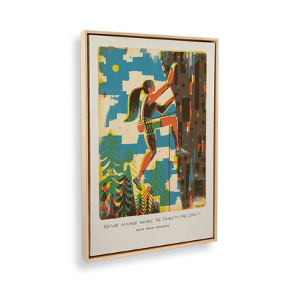 [Color:American Maple], Picture of the corner of the art
