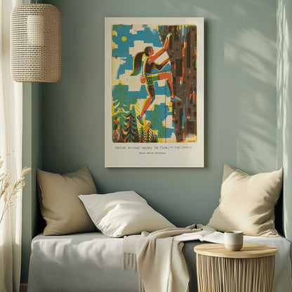 Picture of art in a room