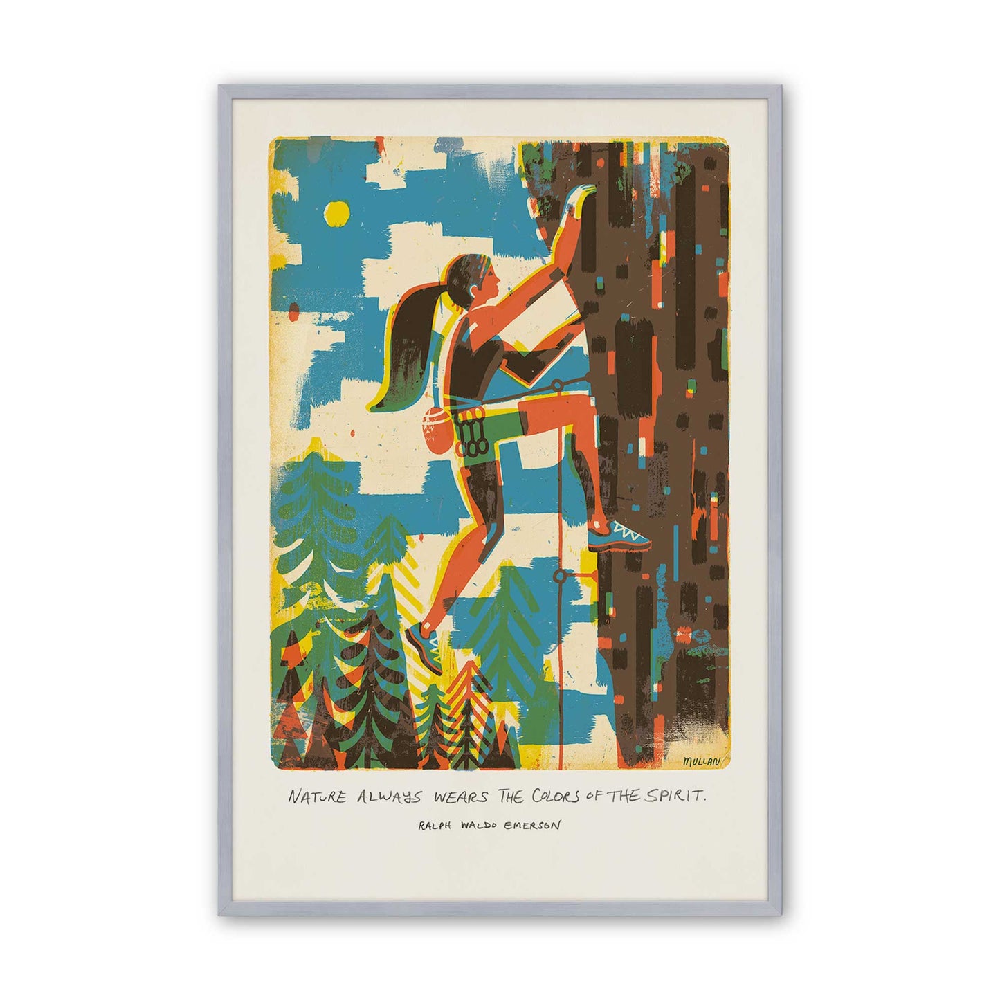 [Color:Polished Chrome], Picture of art in a Polished Chrome frame