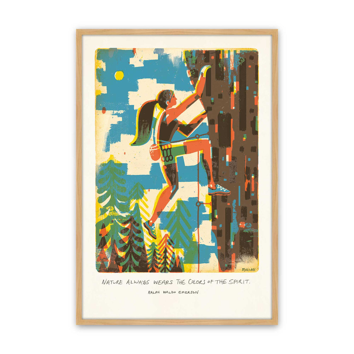 Take the Long Way Set of 4 Art Prints