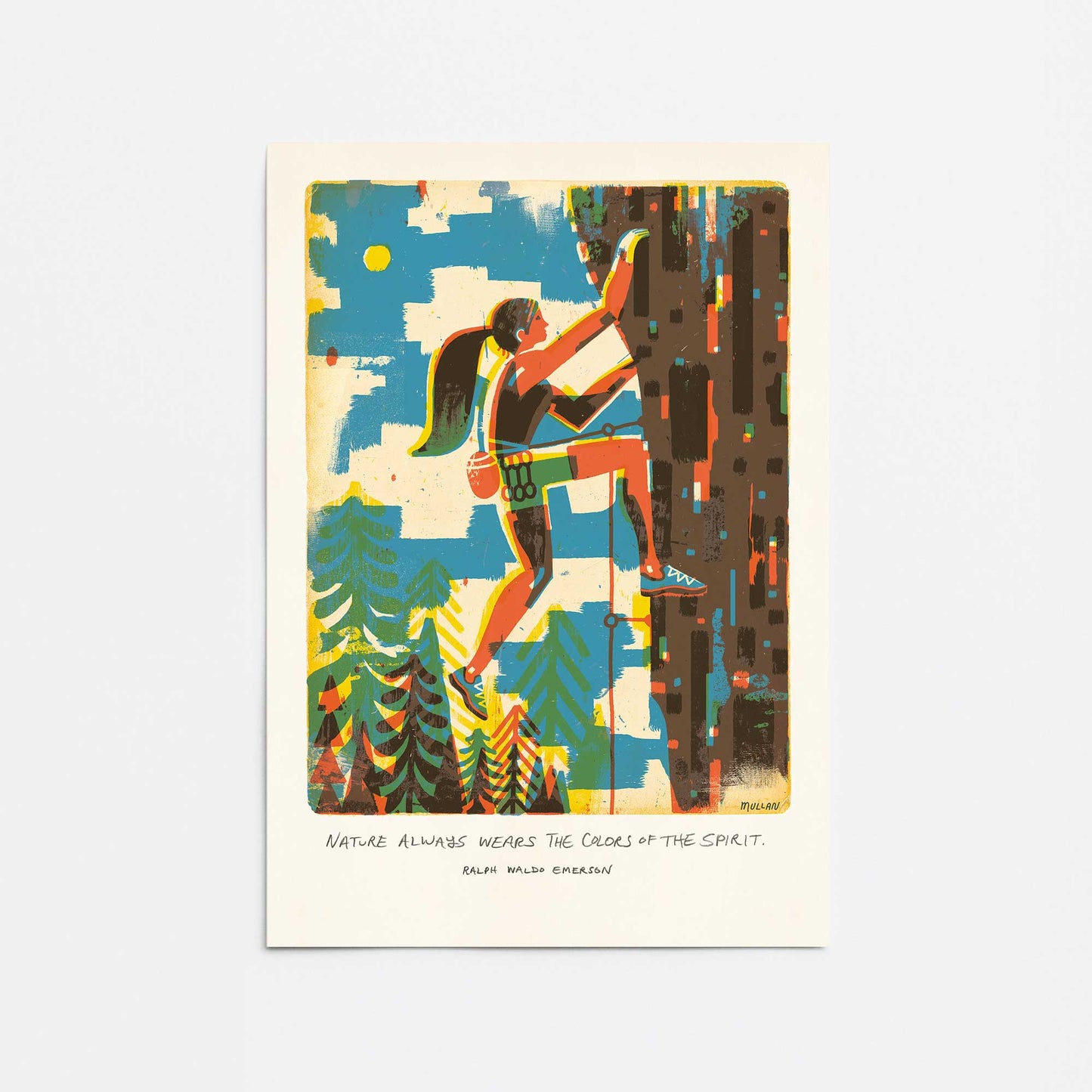 [Color:Rolled Print], Picture of close up of art