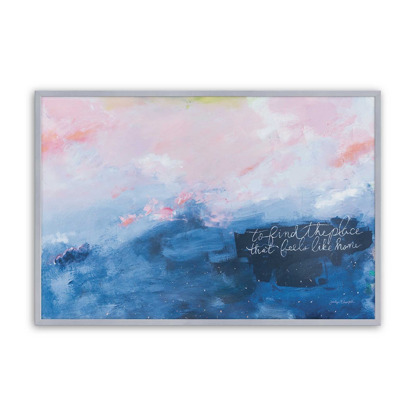 [Color:Polished Chrome], Picture of art in a Polished Chrome frame