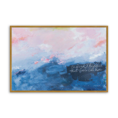 [Color:Polished Gold], Picture of art in a Polished Gold frame