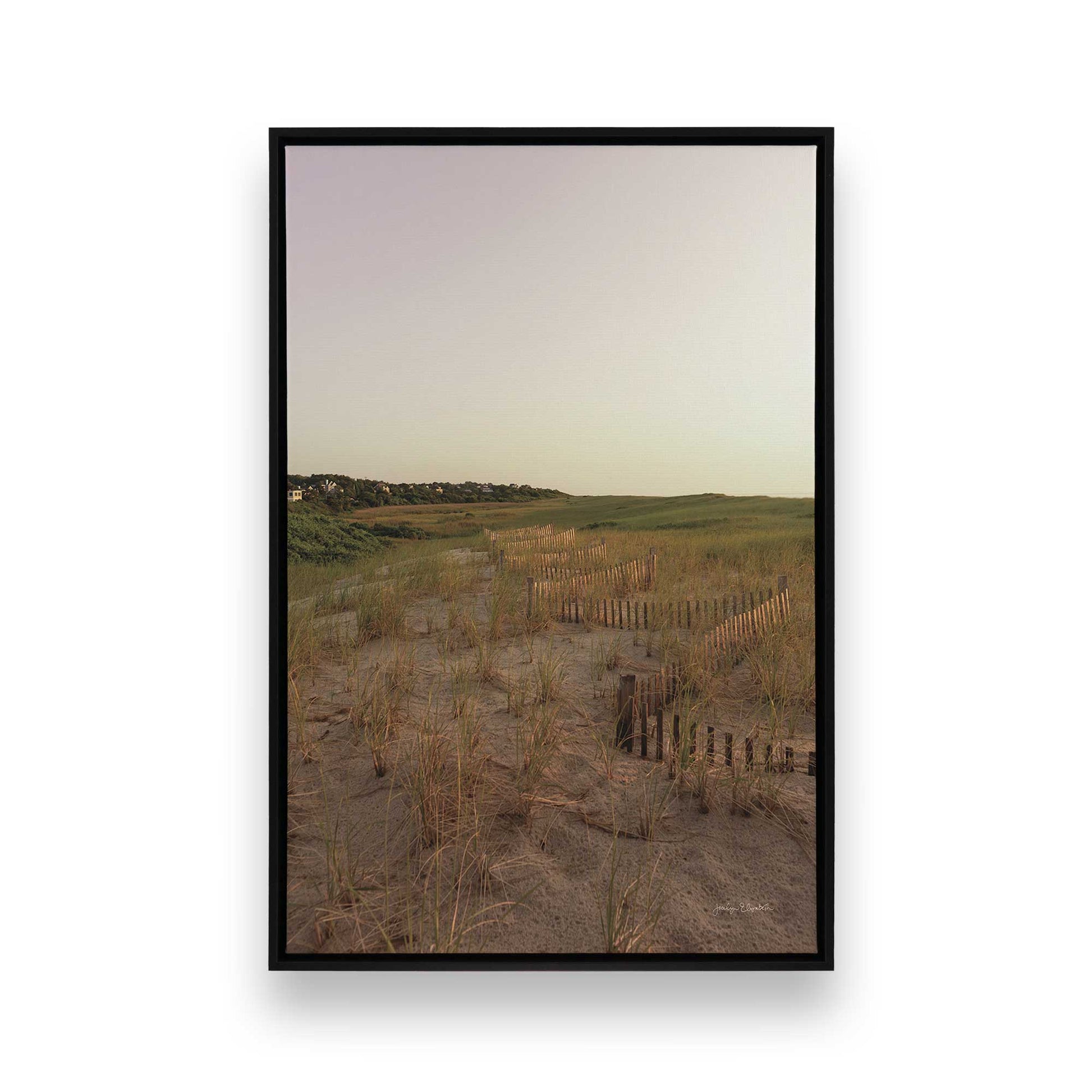 [Color:Satin Black], Picture of art in a Satin Black frame