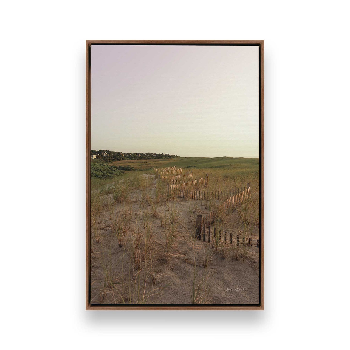 [Color:Walnut], Picture of art in a Walnut frame