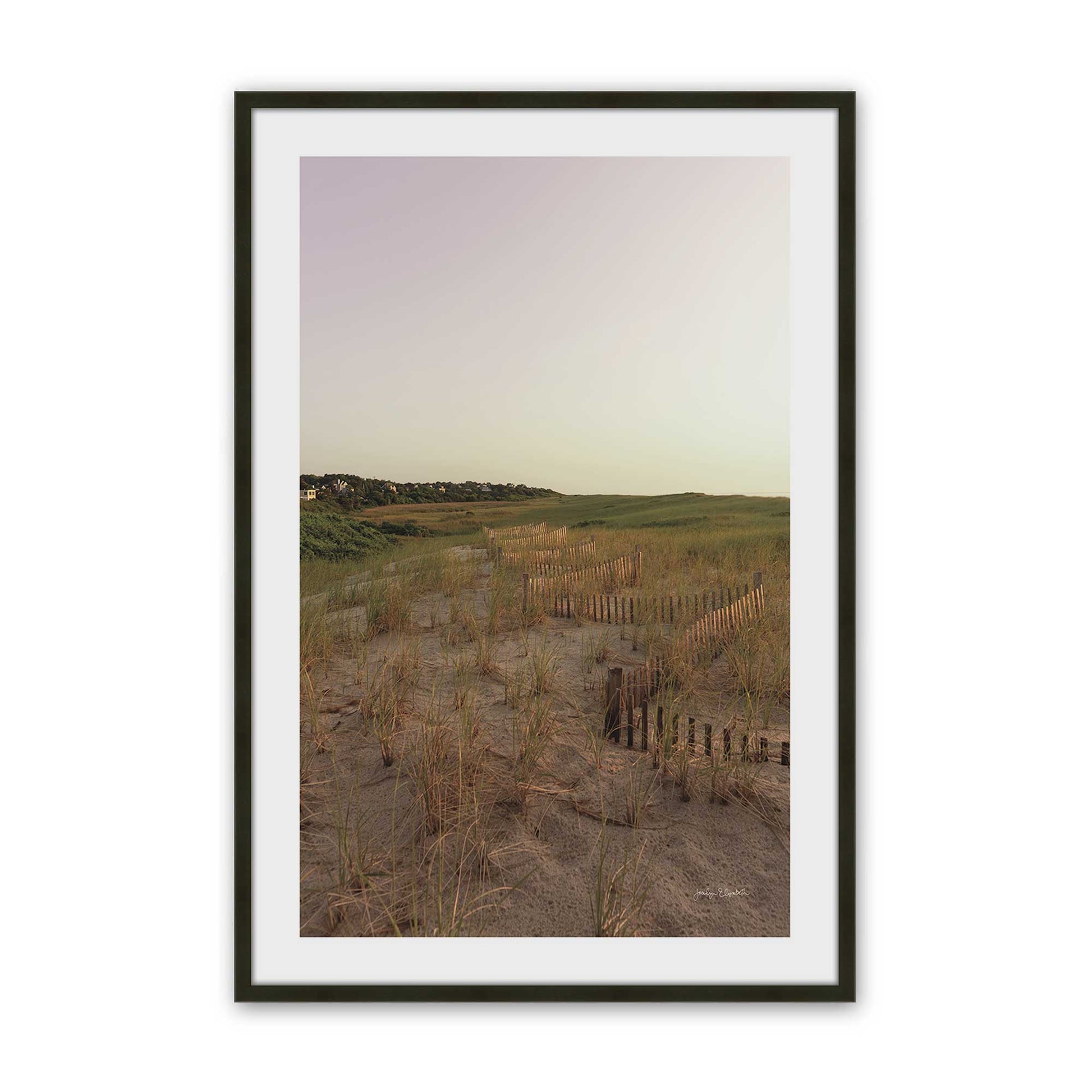 [Color:Satin Black], Picture of art in a Satin Black frame