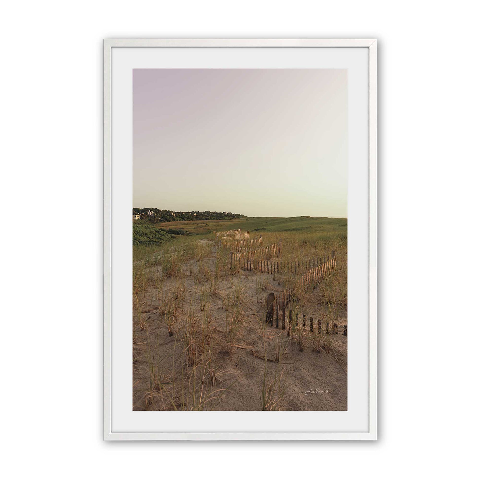 [Color:Opaque White], Picture of art in a Opaque White frame