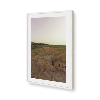 [Color:Opaque White], Picture of art in a Opaque White frame of the corner
