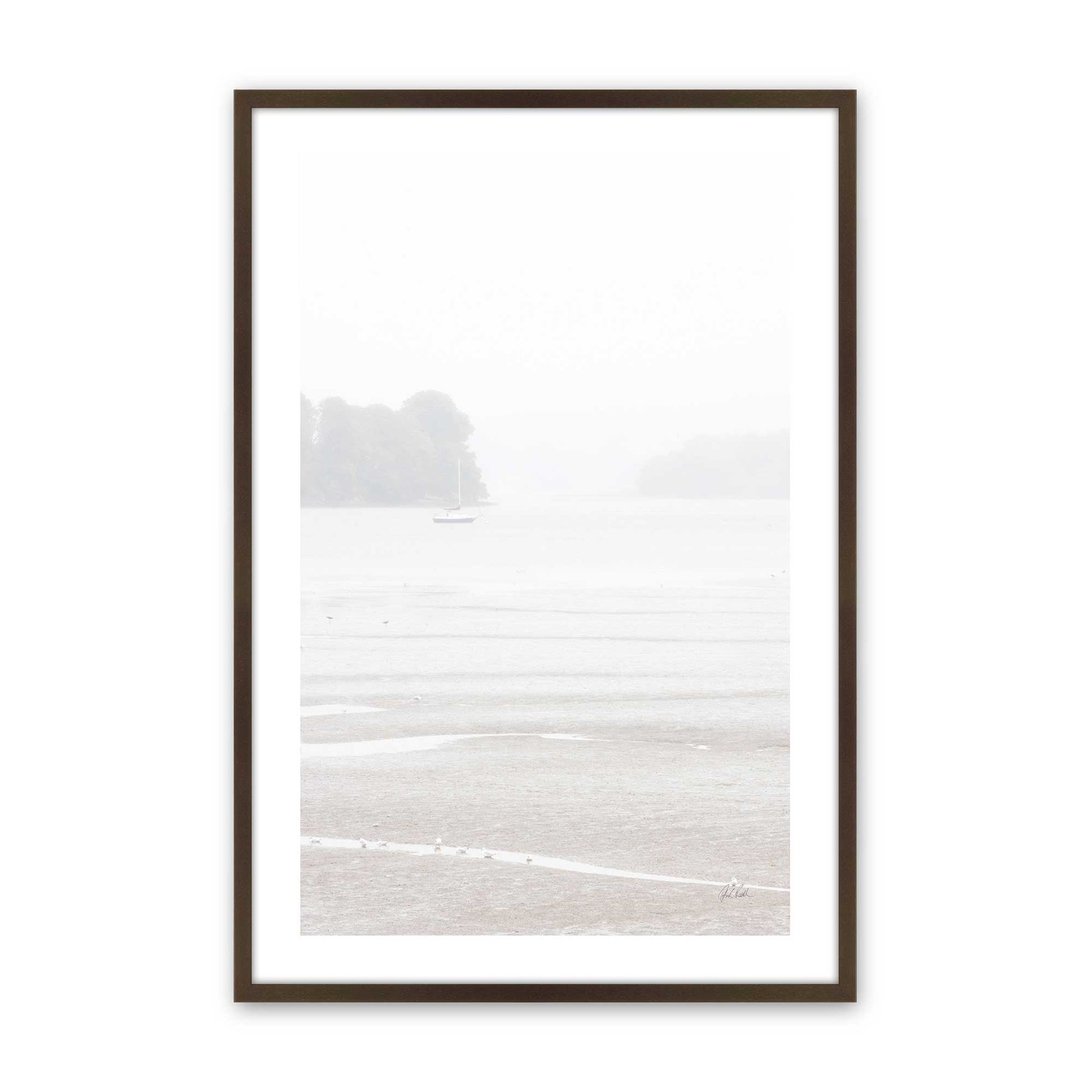 [Color:Belvinder Brown], Picture of art in a Belvinder Brown frame