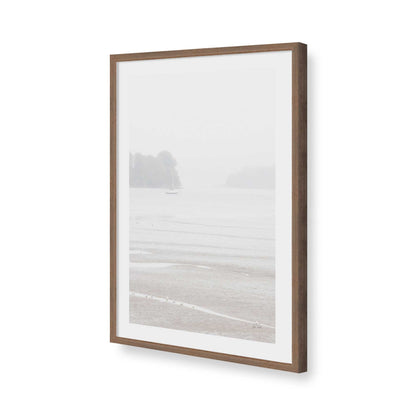 [Color:Walnut], Picture of art in a Walnut frame of the corner