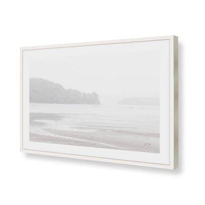 [Color:Opaque White], Picture of art in a Opaque White frame of the corner