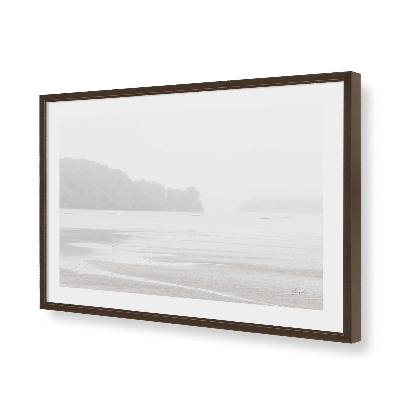 [Color:Belvinder Brown], Picture of art in a Belvinder Brown frame of the corner