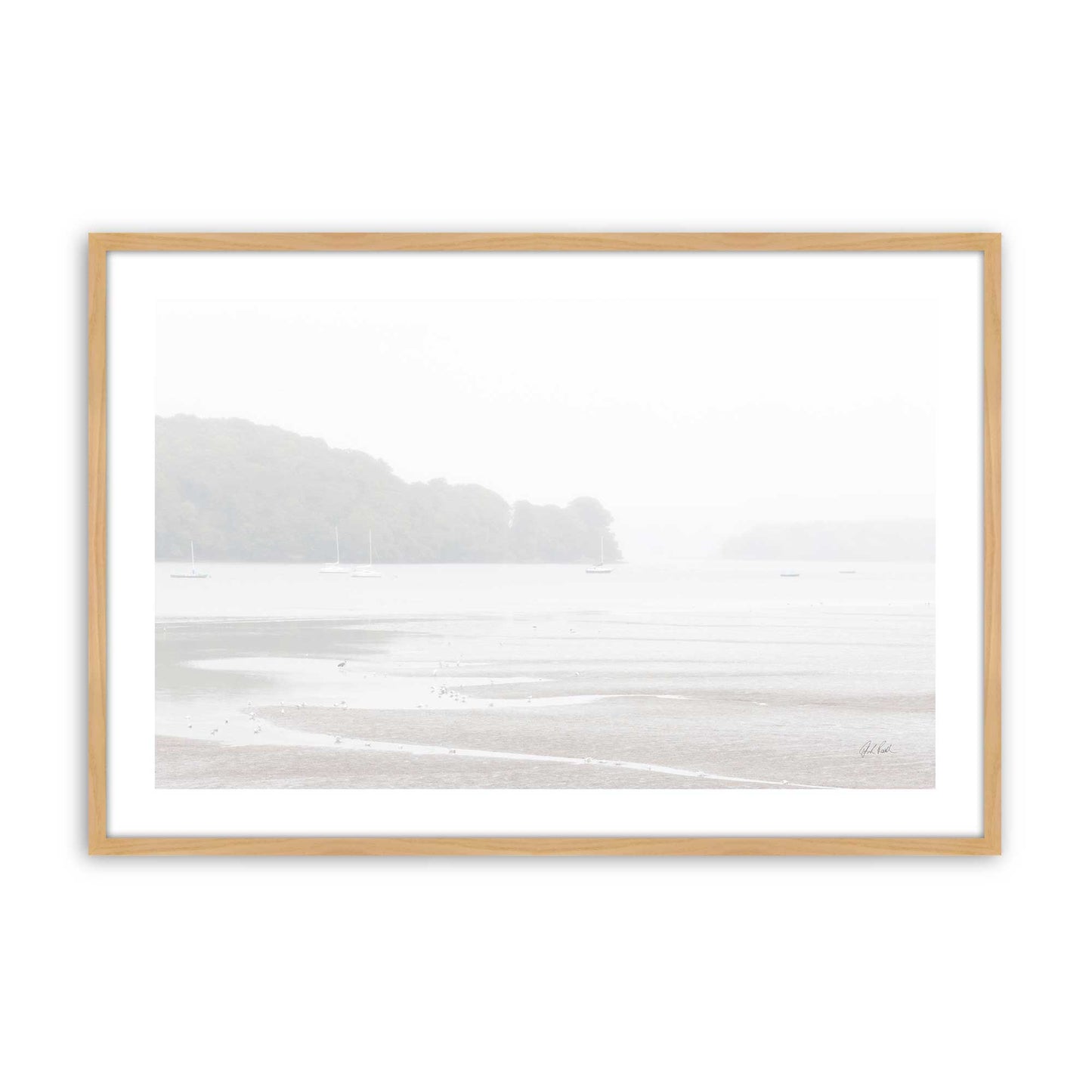 [Color:American Maple], Picture of art in a American Maple frame