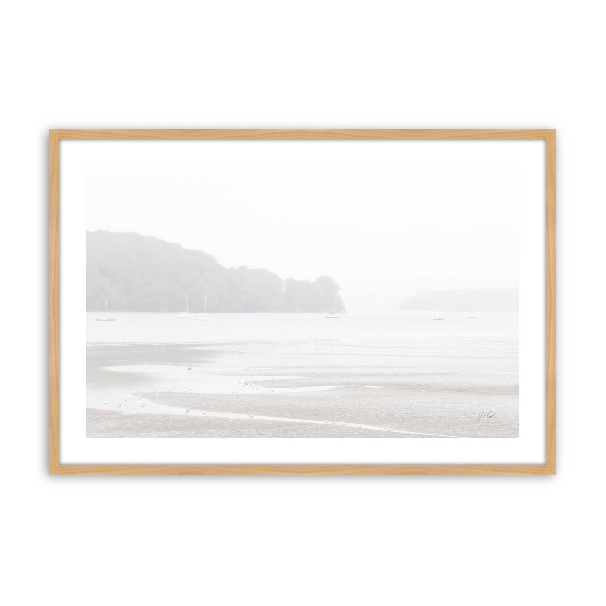 [Color:American Maple], Picture of art in a American Maple frame