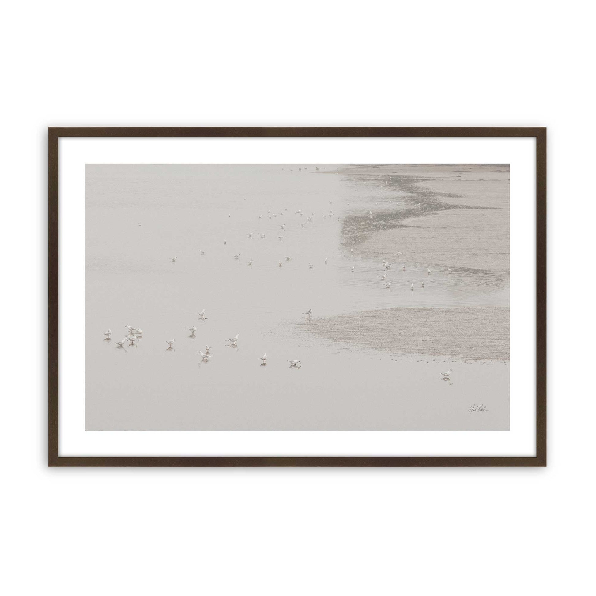 [Color:Brown], Picture of art in a Brown frame