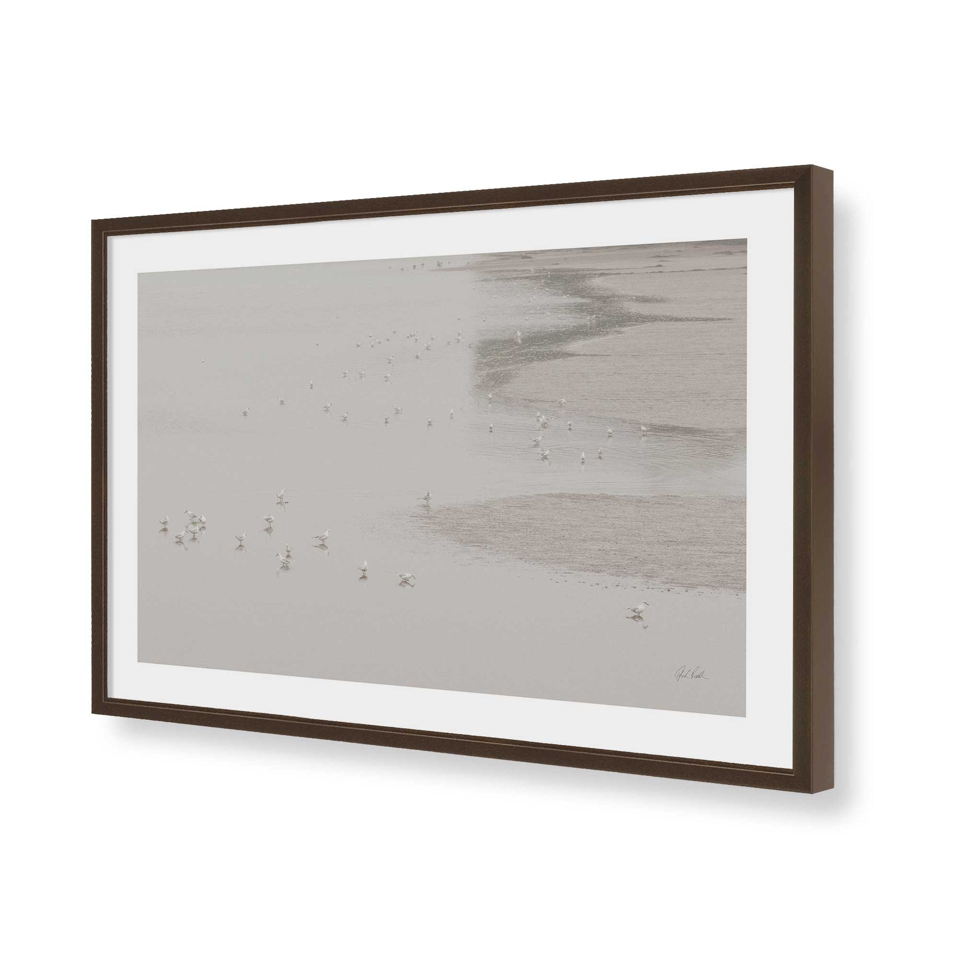 [Color:Belvinder Brown], Picture of art in a Belvinder Brown frame of the corner