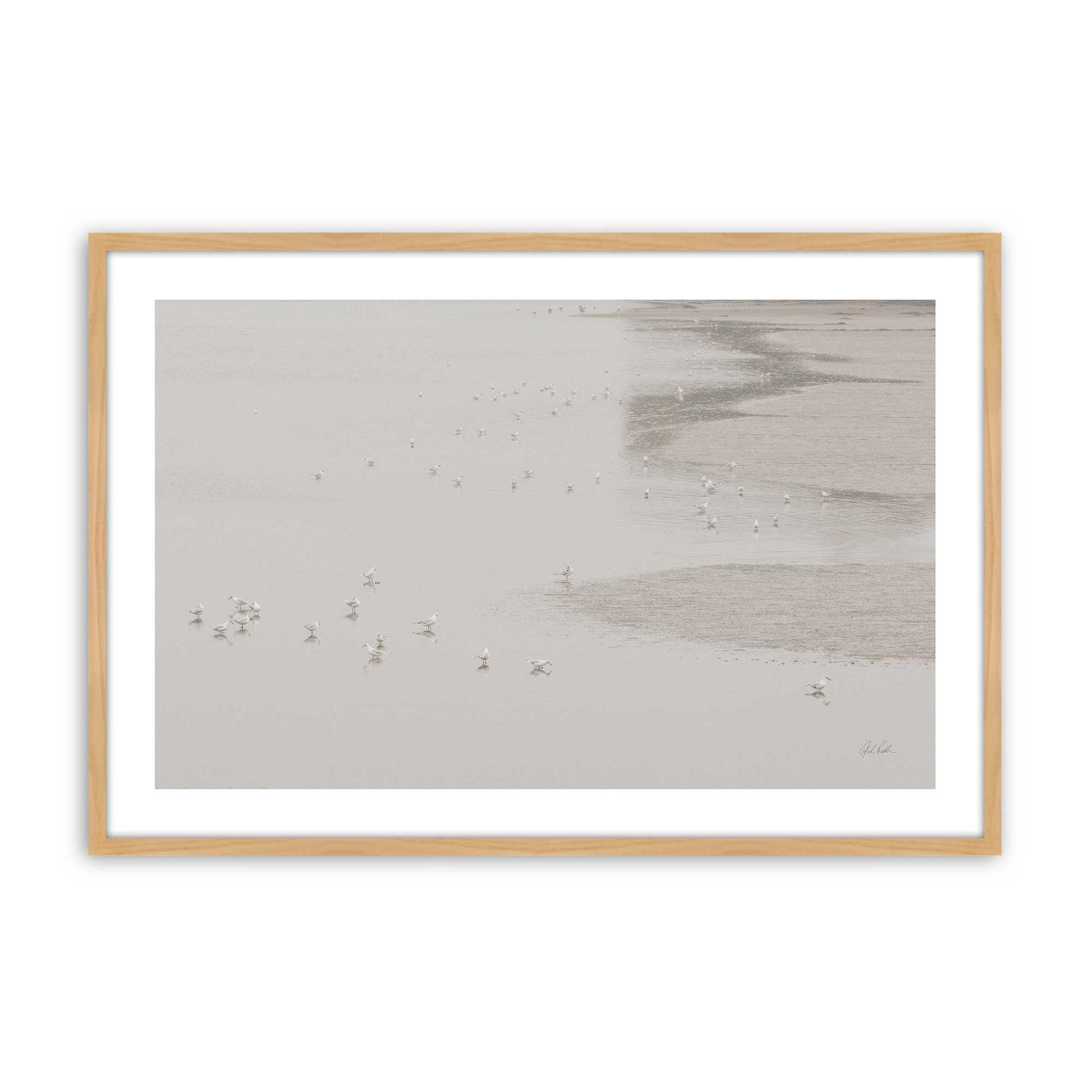 [Color:American Maple], Picture of art in a American Maple frame