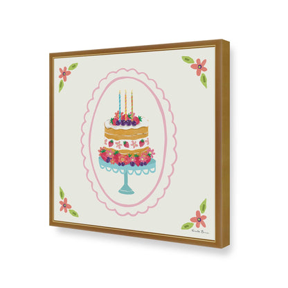 [Color:Polished Gold], Picture of art in a Polished Gold frame of the corner