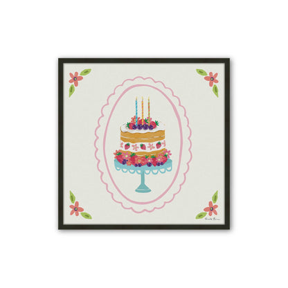 [Color:Satin Black], Picture of art in a Satin Black frame