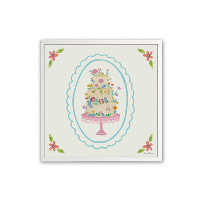 [Color:Opaque White], Picture of art in a Opaque White frame