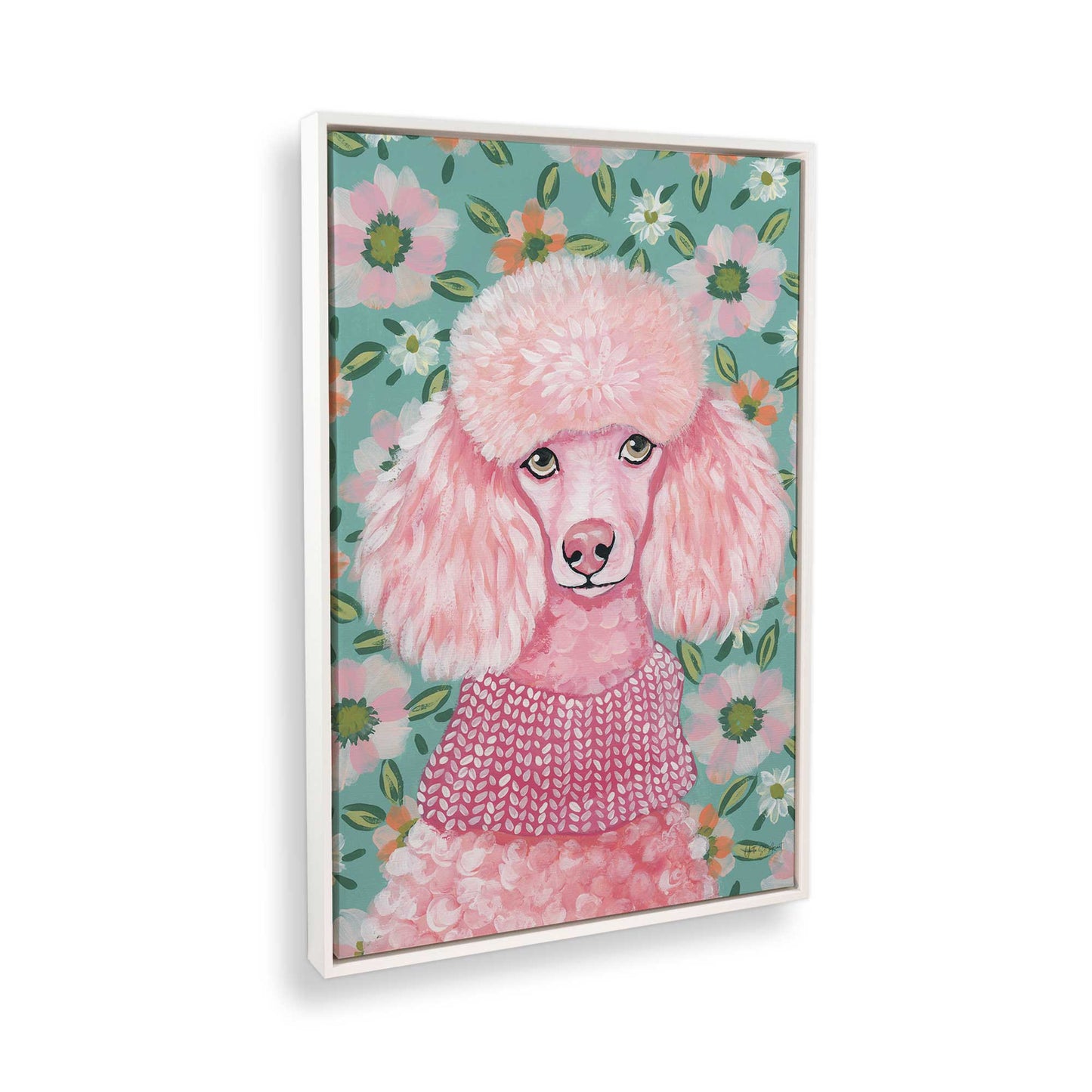 [Color:Opaque White], Picture of the corner of the art