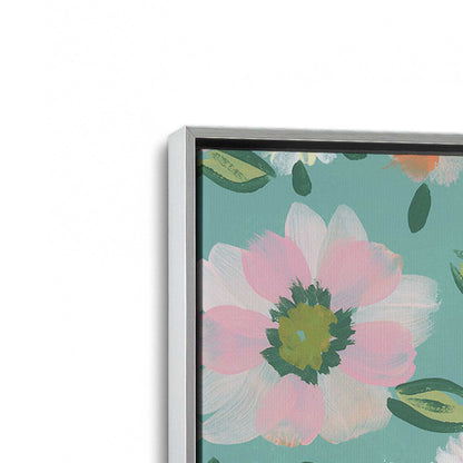 [Color:Polished Chrome], Picture of art in a Polished Chrome frame at an angle