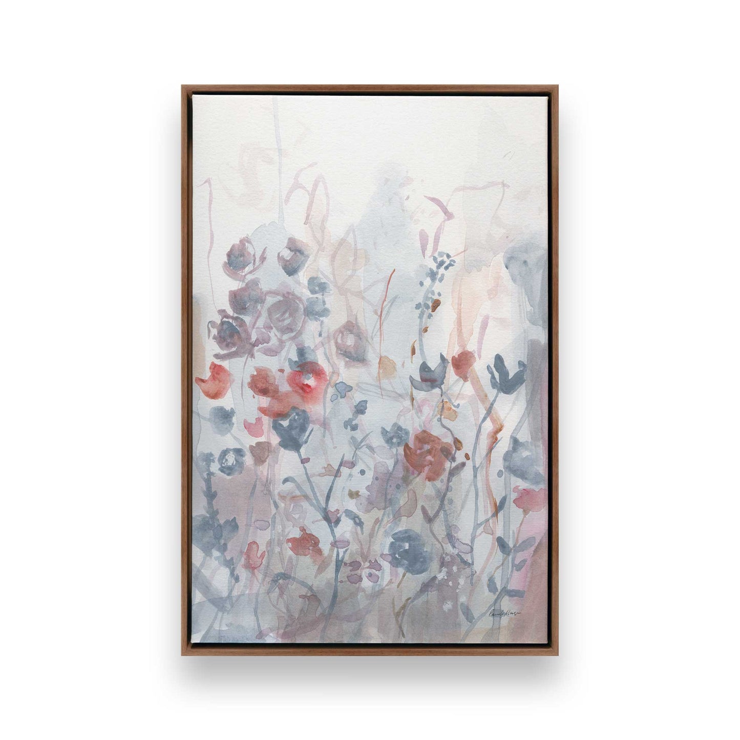 [Color:Walnut], Picture of art in a Walnut frame